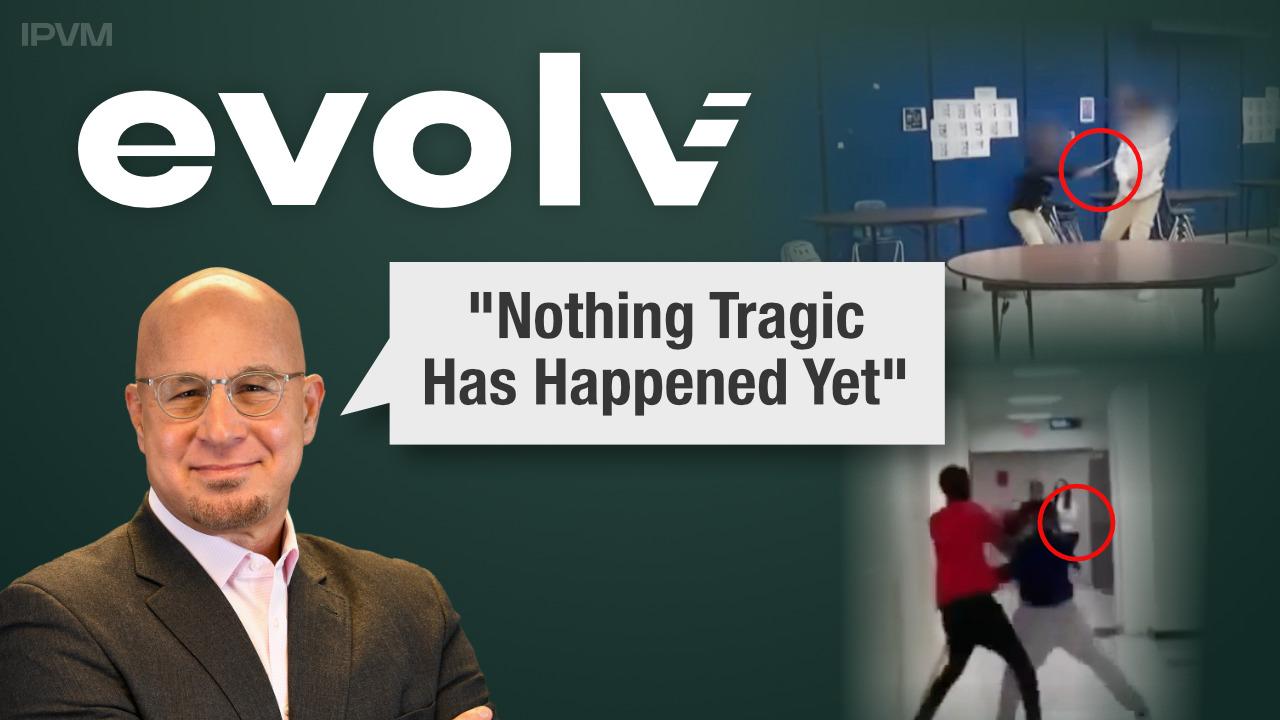 Evolv CEO: "Thank Goodness Nothing Tragic Has Happened Yet But It's Probably Just A Matter Of Time"