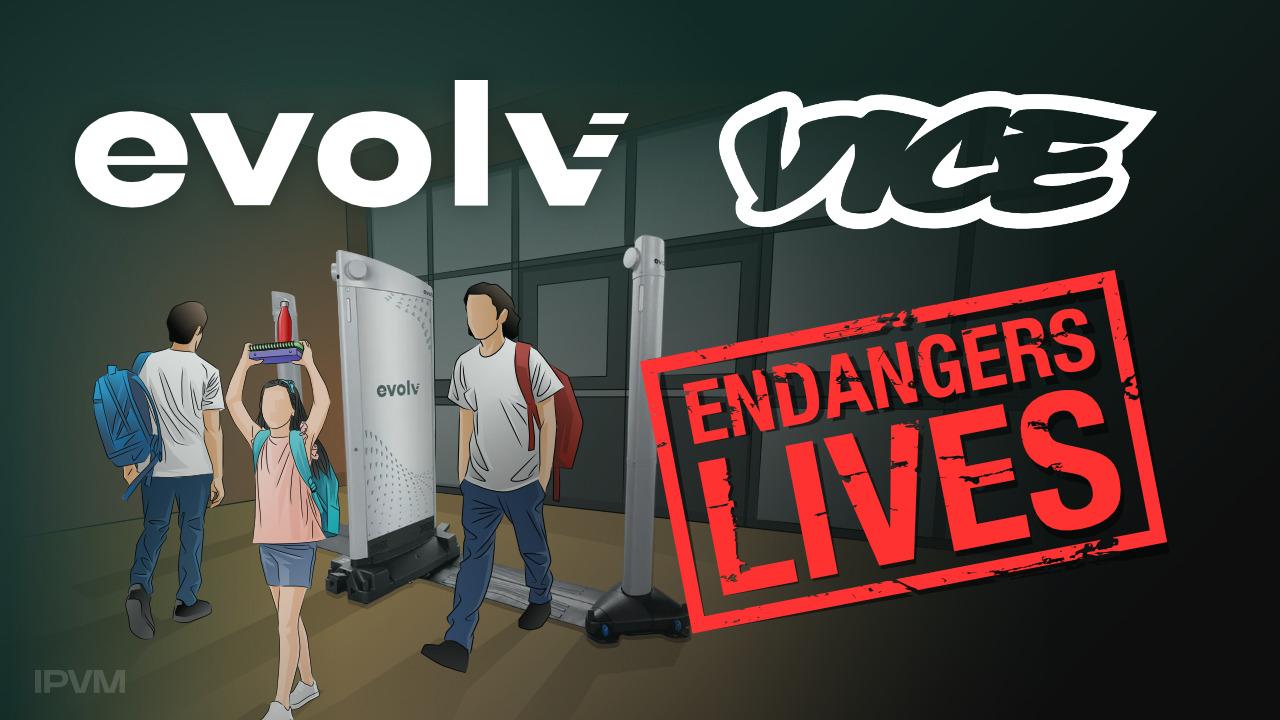 Evolv Denounces VICE Expose, Alleges "Endangers Lives"