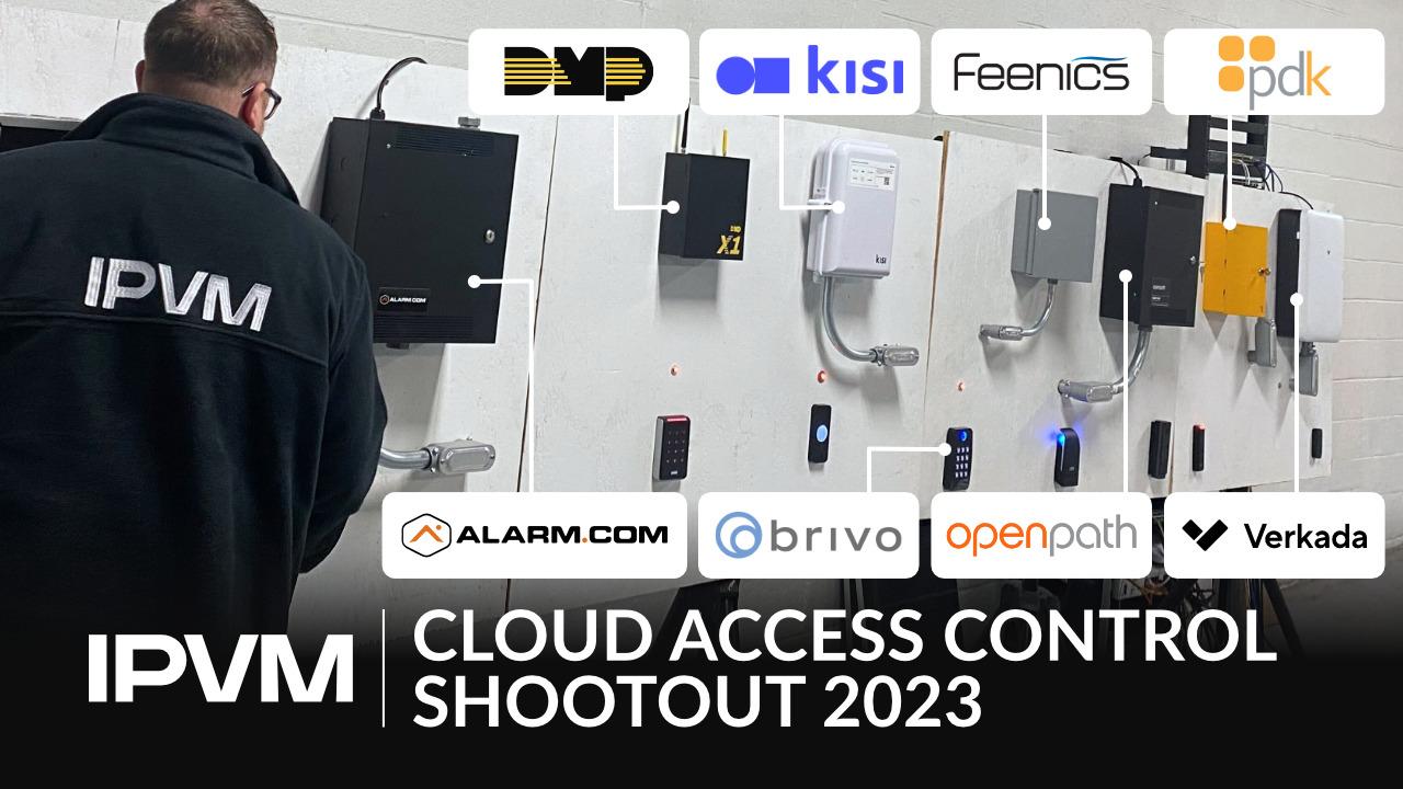 Cloud Access Control Rankings 2023 - Alarm.com, Brivo, DMP, Feenics, Kisi, Openpath, PDK, Verkada
