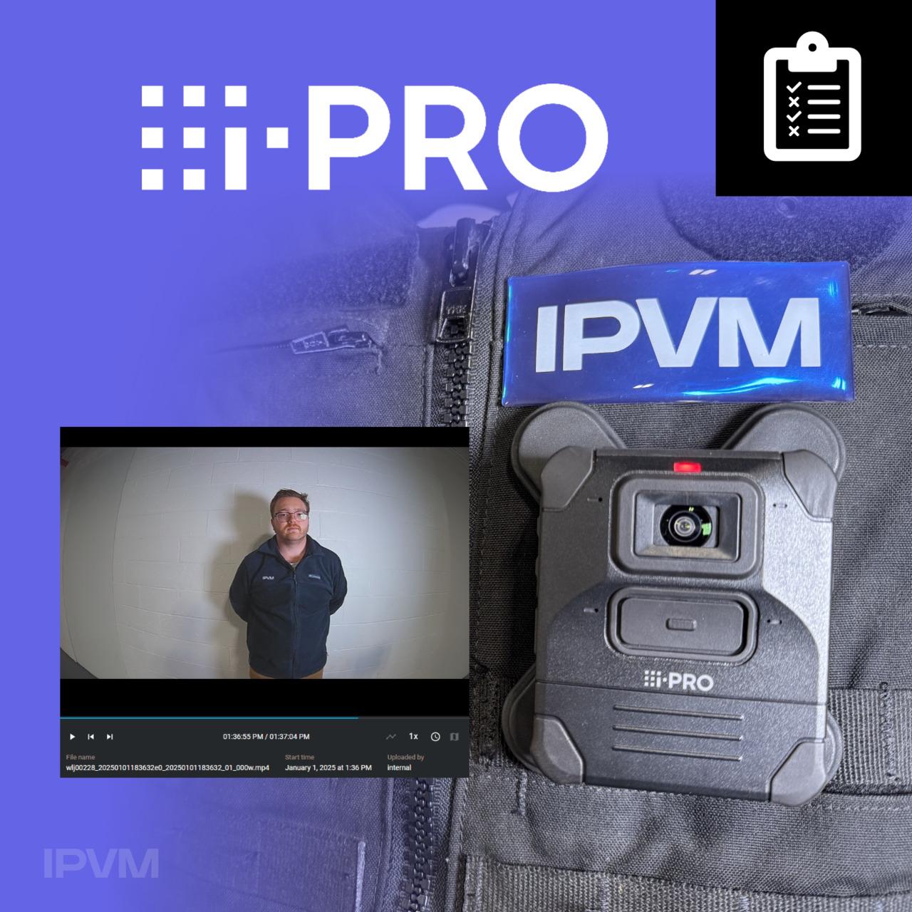 i-PRO BWC4000 Body-Worn Camera, Software, and Apps Tested