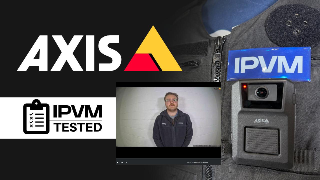 Axis W120 Body-Worn Camera, Software, and Apps Tested