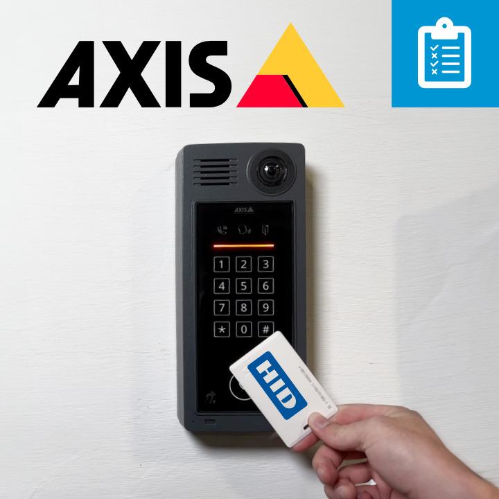 Axis A8207-VE Mk II Video Intercom + HID iClass Compatibility Tested