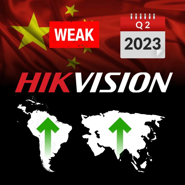 Hikvision Q2 2023 Financials Analyzed - "Weak" PRC Recovery, Developing Countries Grow