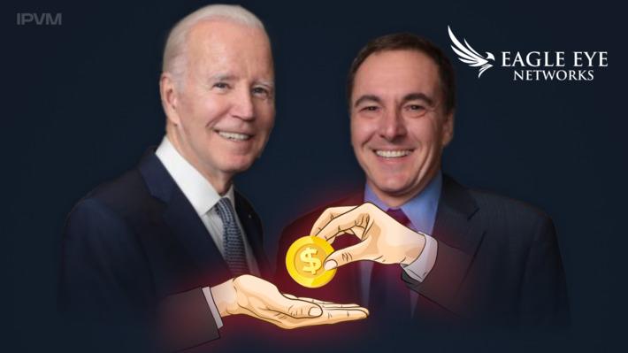 Eagle Eye CEO Donates, Dines With President Biden