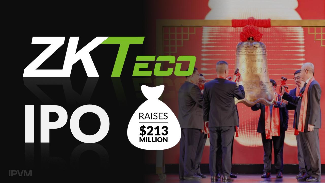 ZKTeco IPOs in PRC, Raises $213 Million