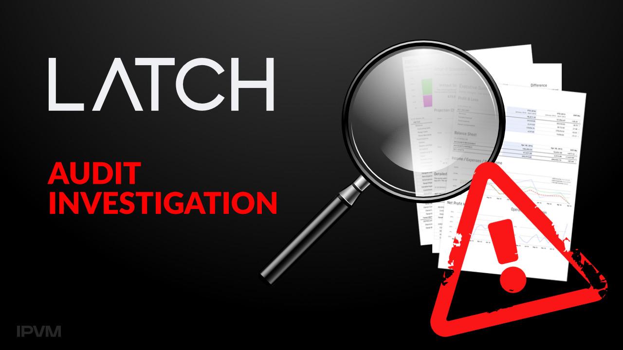 Latch Admits Audit Investigation