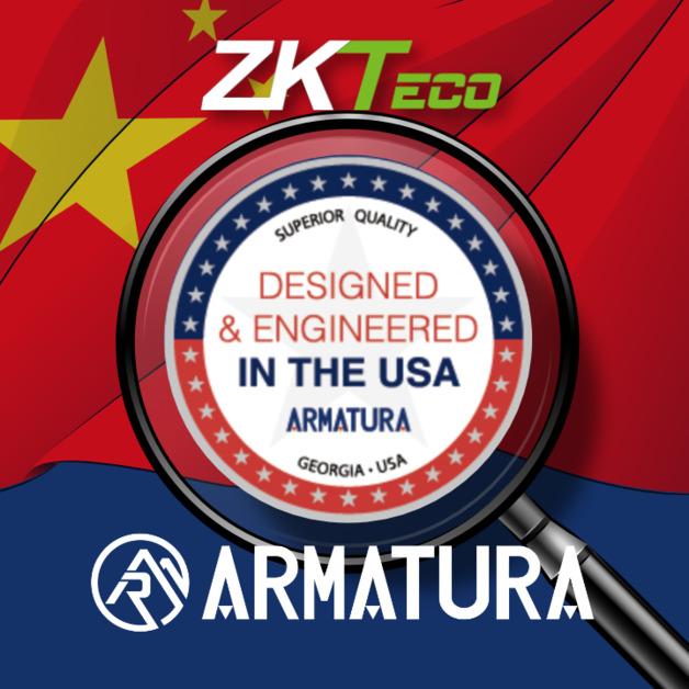 PRC China's ZKTeco Deceiving Public With "American" Armatura